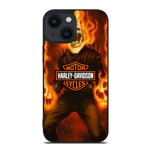 HARLEY DAVIDSON GHOST RIDER iPhone 14 Plus Case Cover HARLEY DAVIDSON GHOST RIDER iPhone 14 Plus Case Cover