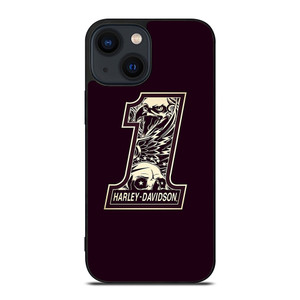 HARLEY DAVIDSON LOGO 1 SKULL LOGO iPhone 14 Plus Case Cover