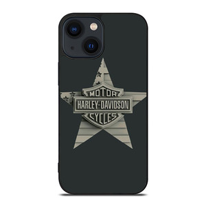 HARLEY DAVIDSON MOTORCYCLE STAR LOGO iPhone 14 Plus Case Cover
