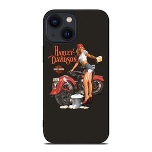 HARLEY DAVIDSON SEXY GIRL iPhone 14 Plus Case Cover