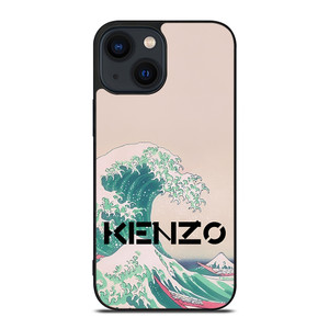 KENZO PARIS THE WAVE ART ICON iPhone 14 Plus Case Cover KENZO PARIS THE WAVE ART ICON iPhone 14 Plus Case Cover