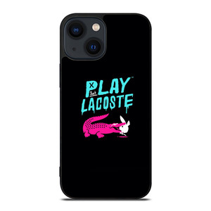 LACOSTE X PLAYBOY LOGO iPhone 14 Plus Case Cover LACOSTE X PLAYBOY LOGO iPhone 14 Plus Case Cover