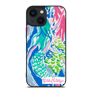 LILLY PULITZER MERMADE CAVE iPhone 14 Plus Case Cover LILLY PULITZER MERMADE CAVE iPhone 14 Plus Case Cover