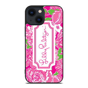 LILLY PULITZER PINK iPhone 14 Plus Case Cover LILLY PULITZER PINK iPhone 14 Plus Case Cover