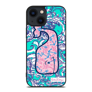 LILLY PULITZER VINEYARD VINES iPhone 14 Plus Case Cover LILLY PULITZER VINEYARD VINES iPhone 14 Plus Case Cover
