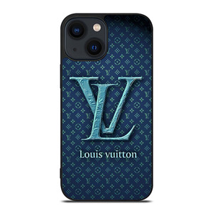 LOUIS VUITTON BLUE EMBLEM iPhone 14 Plus Case Cover LOUIS VUITTON BLUE EMBLEM iPhone 14 Plus Case Cover