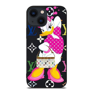 LOUIS VUITTON LOGO DAISY DUCK DISNEY iPhone 14 Plus Case Cover LOUIS VUITTON LOGO DAISY DUCK DISNEY iPhone 14 Plus Case Cover