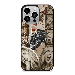 SABRINA CARPENTER BROWN COLLAGE iPhone 14 Pro Case Cover SABRINA CARPENTER BROWN COLLAGE iPhone 14 Pro Case Cover
