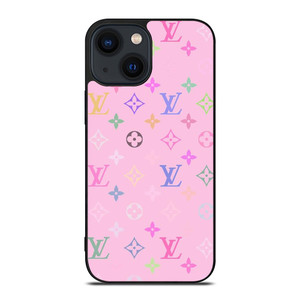 LOUIS VUITTON LV LOGO PINK iPhone 14 Plus Case Cover