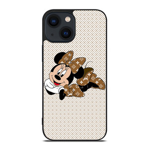 LOUIS VUITTON LV MINNIE MOUSE DISNEY iPhone 14 Plus Case Cover