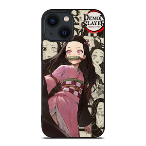 MANGA ANIME DEMON SLAYER NEZUKO KAMADO iPhone 14 Plus Case Cover MANGA ANIME DEMON SLAYER NEZUKO KAMADO iPhone 14 Plus Case Cover