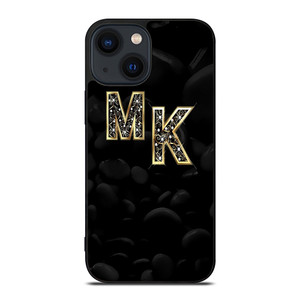 MICHAEL KORS MK GOLD LOGO iPhone 14 Plus Case Cover MICHAEL KORS MK GOLD LOGO iPhone 14 Plus Case Cover