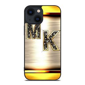 MICHAEL KORS MK LOGO GOLDIE EMBLEM iPhone 14 Plus Case Cover MICHAEL KORS MK LOGO GOLDIE EMBLEM iPhone 14 Plus Case Cover