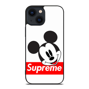 MICKEY MOUSE SUPREME CF iPhone 14 Plus Case Cover MICKEY MOUSE SUPREME CF iPhone 14 Plus Case Cover