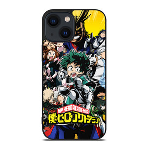 MY HERO ACADEMIA ALL CHARACTER iPhone 14 Plus Case Cover MY HERO ACADEMIA ALL CHARACTER iPhone 14 Plus Case Cover
