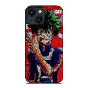 MY HERO ACADEMIA IZUKU MIDORIYA ANIME iPhone 14 Plus Case Cover MY HERO ACADEMIA IZUKU MIDORIYA ANIME iPhone 14 Plus Case Cover