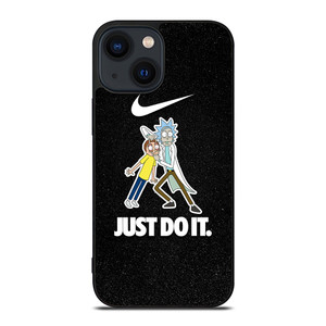 NIKE JUST DO IT X RICK AND MORTY iPhone 14 Plus Case Cover
