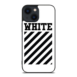 OFF WHITE LOGO iPhone 14 Plus Case Cover