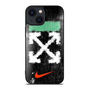 OFF WHITE NIKE LOGO iPhone 14 Plus Case Cover OFF WHITE NIKE LOGO iPhone 14 Plus Case Cover