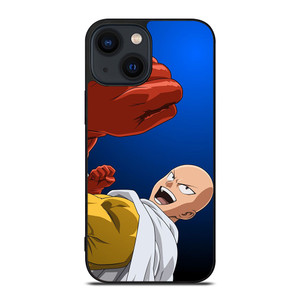 ONE PUNCH MAN SAITAMA FIGHT iPhone 14 Plus Case Cover