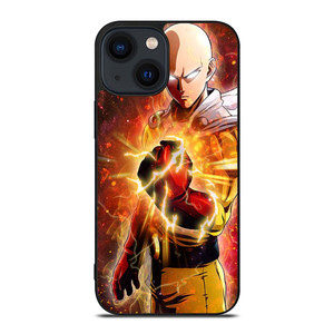 ONE PUNCH MAN SAITAMA FURIOUS iPhone 14 Plus Case Cover ONE PUNCH MAN SAITAMA FURIOUS iPhone 14 Plus Case Cover