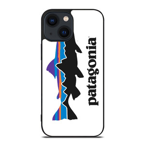 PATAGONIA FISHING BUILT LOGO iPhone 14 Plus Case Cover PATAGONIA FISHING BUILT LOGO iPhone 14 Plus Case Cover