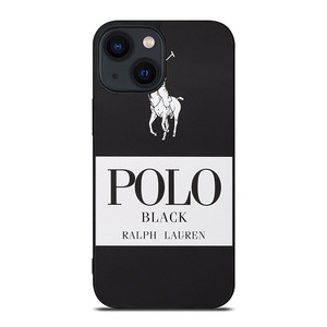 POLO RALPH LAUREN BLACK iPhone 14 Plus Case Cover