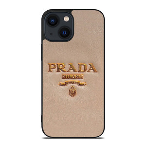 PRADA GOLDEN EMBLEM iPhone 14 Plus Case Cover PRADA GOLDEN EMBLEM iPhone 14 Plus Case Cover