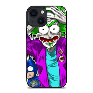 RICK AND MORTY BATMAN JOKER iPhone 14 Plus Case Cover RICK AND MORTY BATMAN JOKER iPhone 14 Plus Case Cover