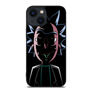 RICK AND MORTY FACE CARTOON SERIES iPhone 14 Plus Case Cover RICK AND MORTY FACE CARTOON SERIES iPhone 14 Plus Case Cover