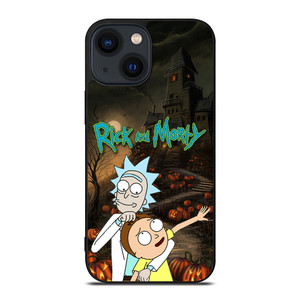 RICK AND MORTY HAPPY HALLOWEEN iPhone 14 Plus Case Cover