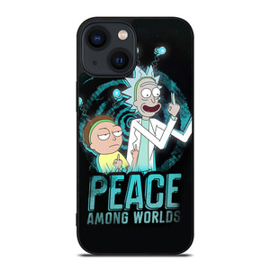 RICK AND MORTY PEACE AMONG WORLDS iPhone 14 Plus Case Cover RICK AND MORTY PEACE AMONG WORLDS iPhone 14 Plus Case Cover