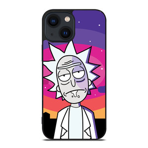 RICK AND MORTY PURPLE ART iPhone 14 Plus Case Cover RICK AND MORTY PURPLE ART iPhone 14 Plus Case Cover