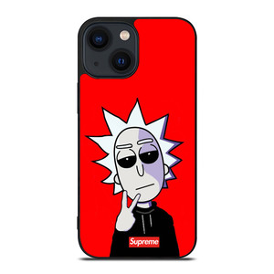 RICK AND MORTY RED SUPREME iPhone 14 Plus Case Cover