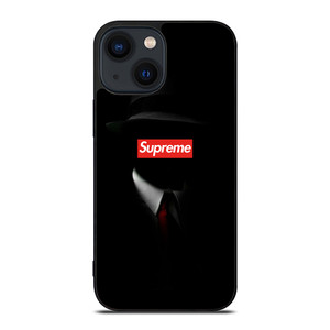 SUPREME BLACK TUXEDO iPhone 14 Plus Case Cover