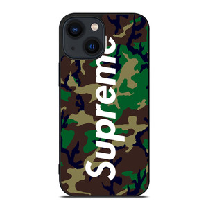 SUPREME CAMO iPhone 14 Plus Case Cover