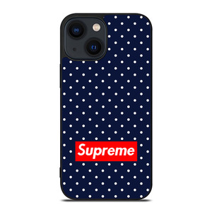 SUPREME FLORAL POLKADOTS iPhone 14 Plus Case Cover