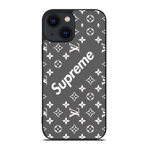 SUPREME GREY PATTREN iPhone 14 Plus Case Cover SUPREME GREY PATTREN iPhone 14 Plus Case Cover