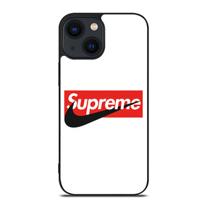 SUPREME X NIKE LOGO iPhone 14 Plus Case Cover