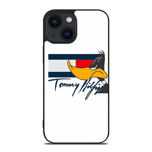 TOMMY HILFIGER LOGO DAFFY DUCK iPhone 14 Plus Case Cover TOMMY HILFIGER LOGO DAFFY DUCK iPhone 14 Plus Case Cover