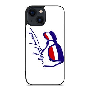 TOMMY HILFIGER LOGO SUNGLASSES iPhone 14 Plus Case Cover