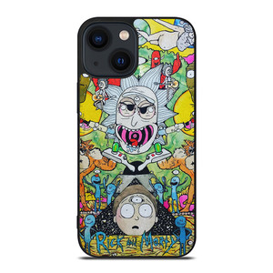 TRIPPY RICK AND MORTY iPhone 14 Plus Case Cover