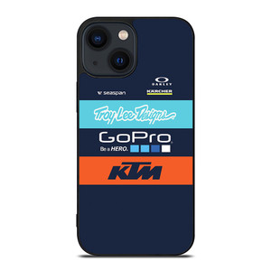 TROY LEE DESIGNS KTM RACING TEAM iPhone 14 Plus Case Cover TROY LEE DESIGNS KTM RACING TEAM iPhone 14 Plus Case Cover