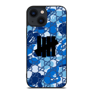 UNDEFEATED X GUCCI X BAPE CAMO iPhone 14 Plus Case Cover