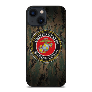 USMC MARINE CAMO iPhone 14 Plus Case Cover USMC MARINE CAMO iPhone 14 Plus Case Cover
