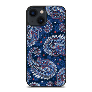 VERA BRADLEY BLUE PATTERN iPhone 14 Plus Case Cover VERA BRADLEY BLUE PATTERN iPhone 14 Plus Case Cover