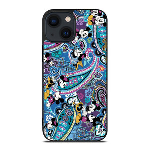 VERA BRADLEY MICKEY MOUSE BLUE iPhone 14 Plus Case Cover VERA BRADLEY MICKEY MOUSE BLUE iPhone 14 Plus Case Cover