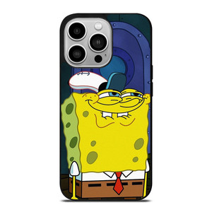 SPONGEBOB SQUAREPANTS EVIL FACE iPhone 14 Pro Case Cover SPONGEBOB SQUAREPANTS EVIL FACE iPhone 14 Pro Case Cover