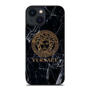 VERSACE BLACK MARBLE iPhone 14 Plus Case Cover VERSACE BLACK MARBLE iPhone 14 Plus Case Cover