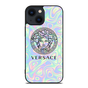 VERSACE EMBLEM LIQUID iPhone 14 Plus Case Cover